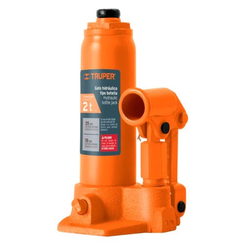Gata hidráulico de botella de 2 Ton, Truper