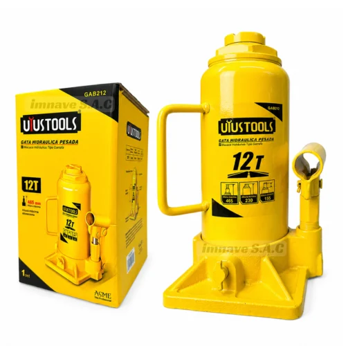 Gata hidráulico de botella de 12 Ton, UYUSTOOLS