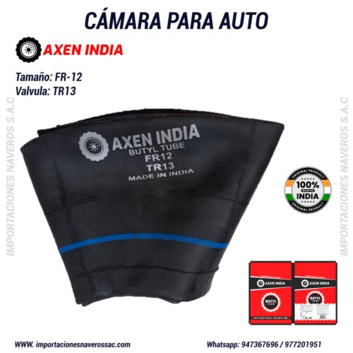 CAMARA PARA AUTO FR-12 AXEN INDIA