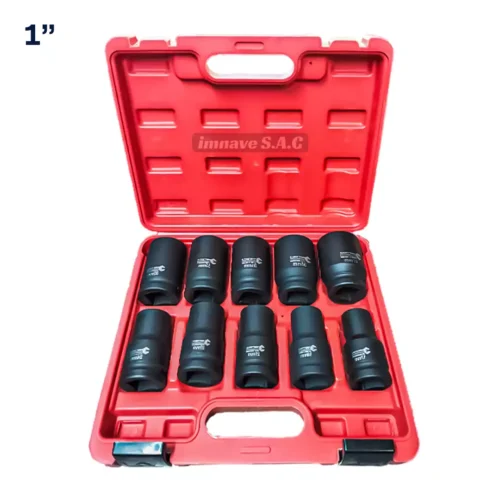JUEGO DE DADOS 1" FORT TOOLS