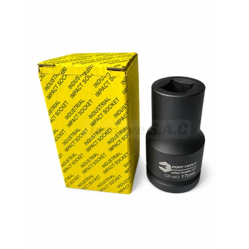 Dado de impacto 17mm de 1″ FORT TOOLS (SOCKET)