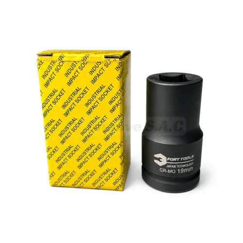 Dado de impacto 19 mm de 1″ FORT TOOLS (SOCKET)