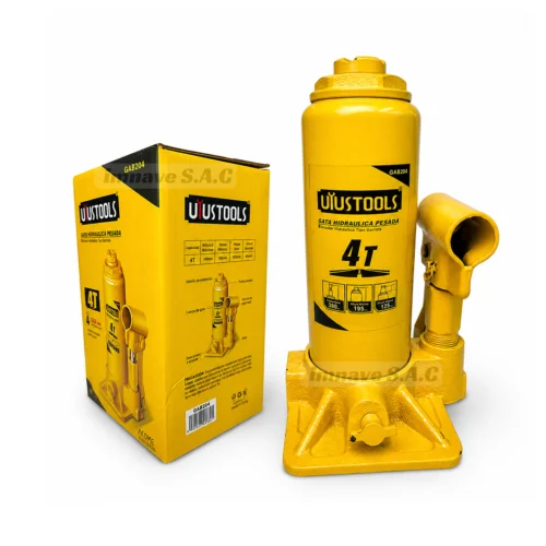 Gata hidráulico de botella de 4 Ton, UYUSTOOLS