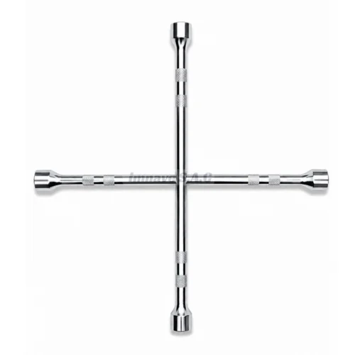 Llave de cruz 20″ pulida y cromada